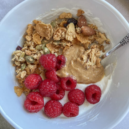 High Protein Yogurt Bowl - Daria Ventura Nutrition