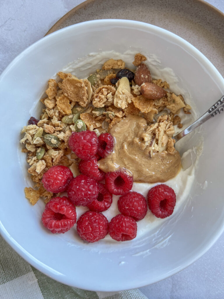 High Protein Yogurt Bowl